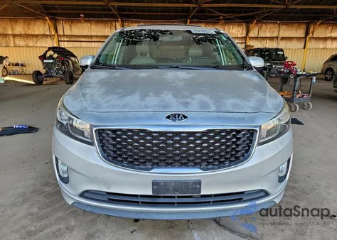 2016 Kia Sedona Ex из США, поврежденный, VIN KNDMC5C12G6130847